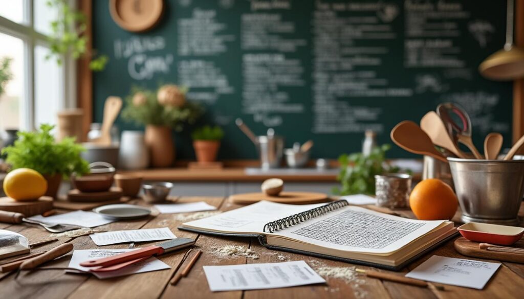 découvrez la définition d'une 'aide en cuisine' à travers des mots fléchés. améliorez votre vocabulaire culinaire tout en vous amusant avec ces jeux de lettres enrichissants.