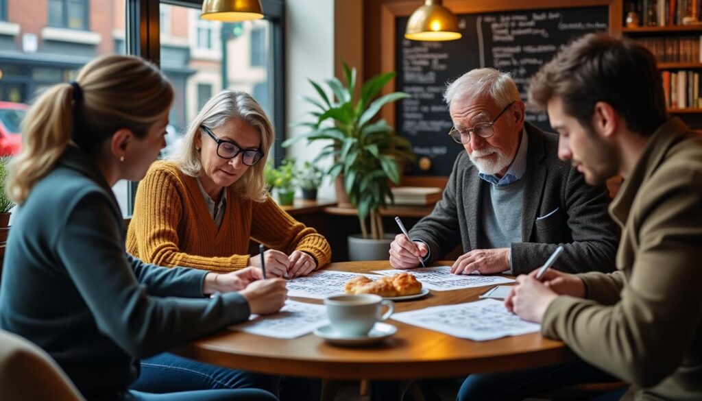 découvrez la définition du terme 'cercle d'habitués' dans le contexte des mots fléchés. apprenez comment ce concept enrichit vos jeux de lettres en facilitant vos recherches de solutions tout en améliorant vos connaissances en vocabulaire.