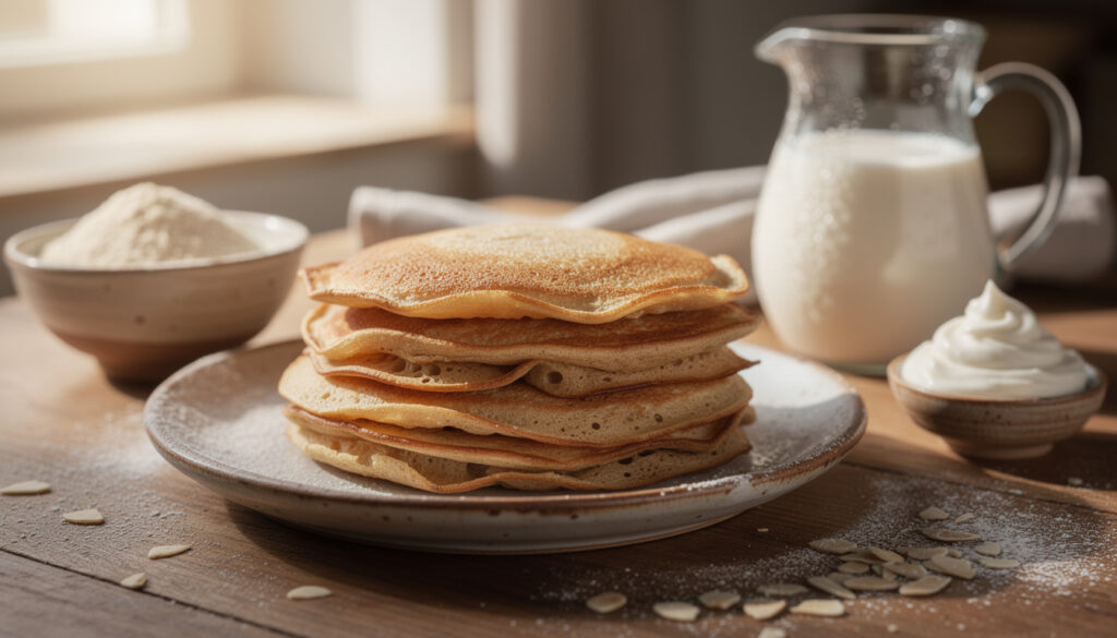 découvrez notre recette facile de blinis sans gluten et sans lactose, parfaits pour une alimentation saine et gourmande.
