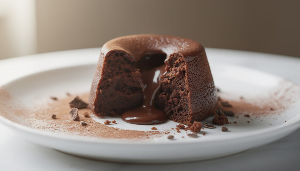 découvrez notre fondant crémeux au chocolat, un dessert gourmand et délicieusement fondant pour les amateurs de chocolat.