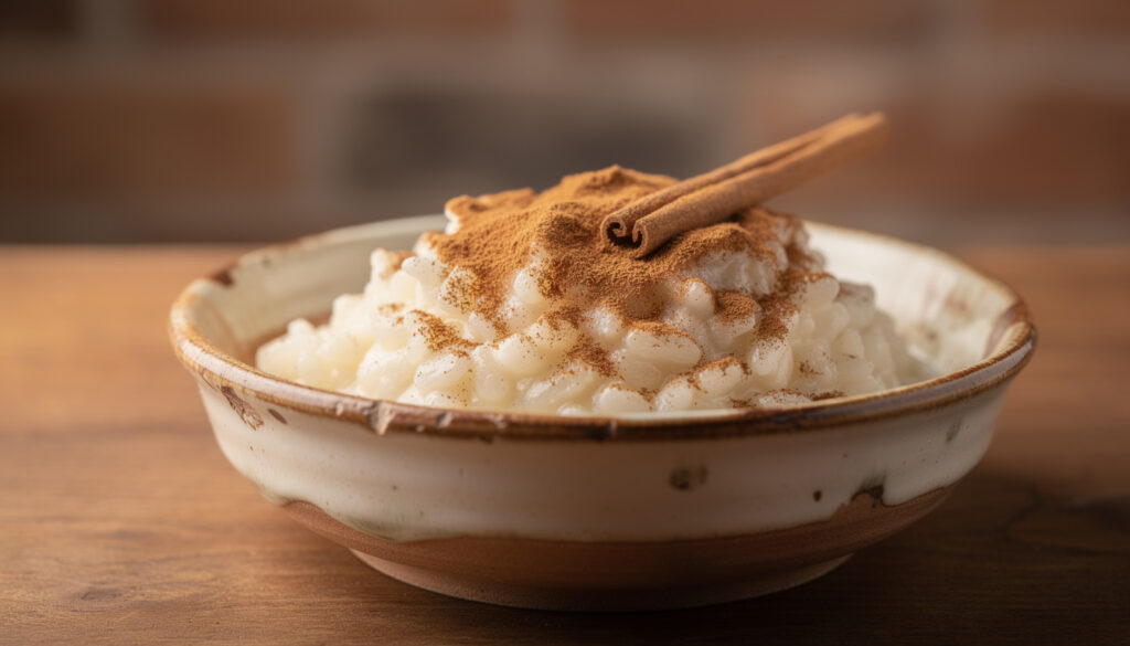 découvrez la recette authentique du riz au lait espagnol à la cannelle, un dessert onctueux et parfumé qui ravira vos papilles.