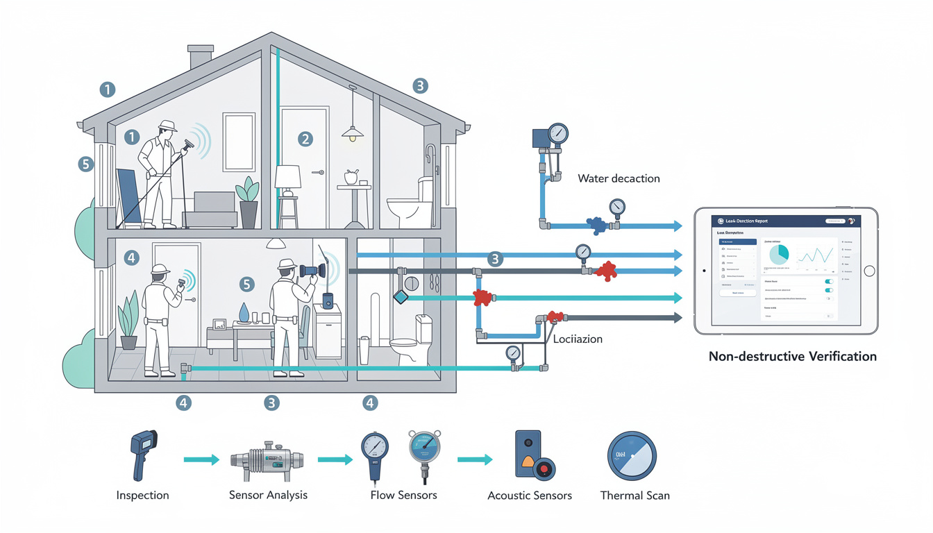 d&eacute;couvrez des m&eacute;thodes simples et efficaces pour localiser une fuite d'eau invisible et &eacute;viter les d&eacute;g&acirc;ts. guide pratique pour d&eacute;tecter rapidement l'origine du probl&egrave;me.