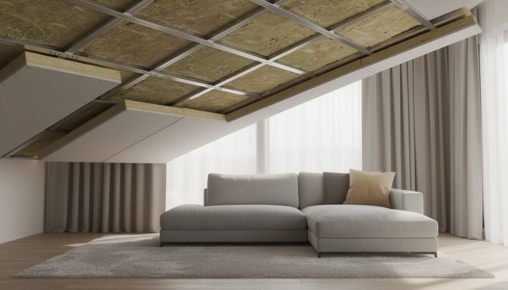 découvrez des solutions vraiment efficaces pour l'isolation phonique du plafond de votre appartement et profitez d'un confort acoustique optimal.