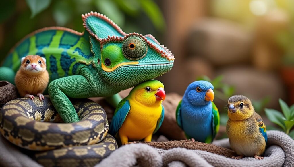 découvrez les offres d'assurance nac pour reptiles, furets, oiseaux et autres nouveaux animaux de compagnie. comparez les garanties et trouvez la protection adaptée à vos compagnons exotiques.