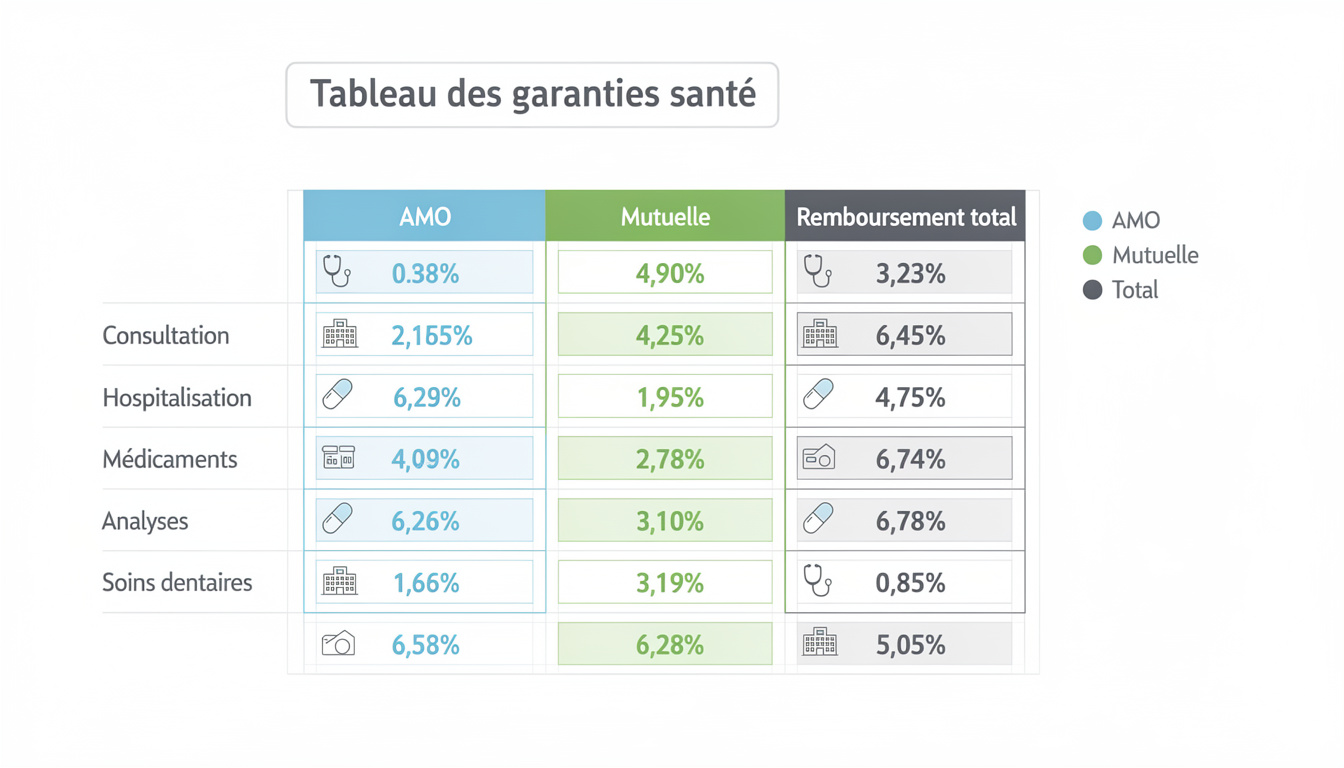 d&eacute;couvrez comment lire un tableau de garanties de mutuelle facilement et &eacute;viter les erreurs pour bien comprendre vos couvertures sant&eacute;.