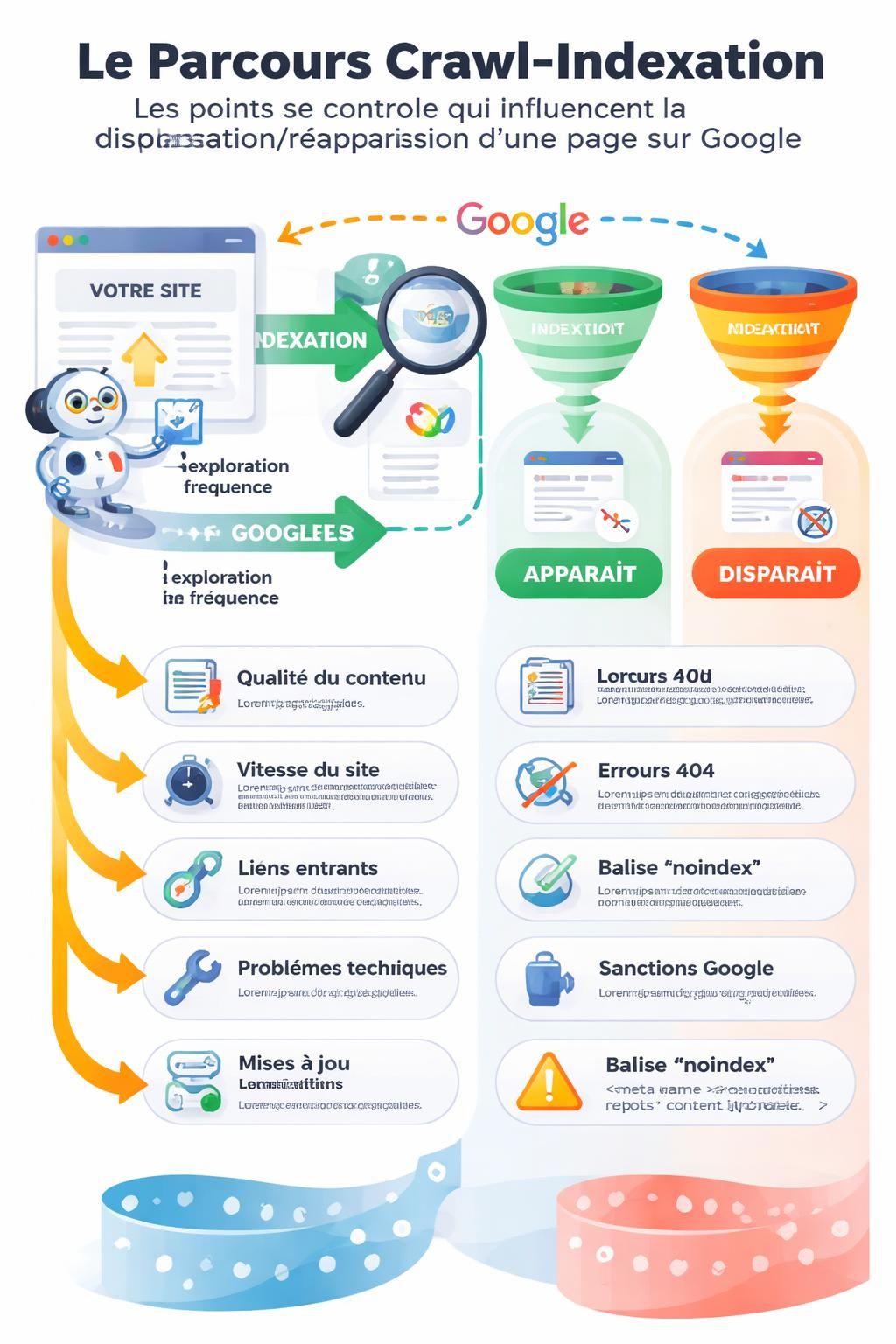 d&eacute;couvrez pourquoi une page peut temporairement dispara&icirc;tre des r&eacute;sultats de recherche google et les raisons pour lesquelles elle peut r&eacute;appara&icirc;tre par la suite.
