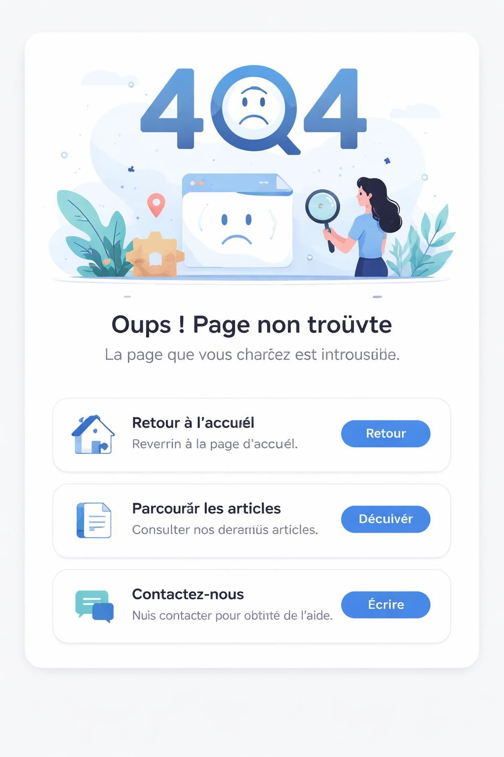 d&eacute;couvrez ce qu&rsquo;est un &laquo; soft 404 &raquo;, pourquoi il peut nuire &agrave; votre site web et apprenez les meilleures m&eacute;thodes pour l&rsquo;&eacute;viter efficacement.
