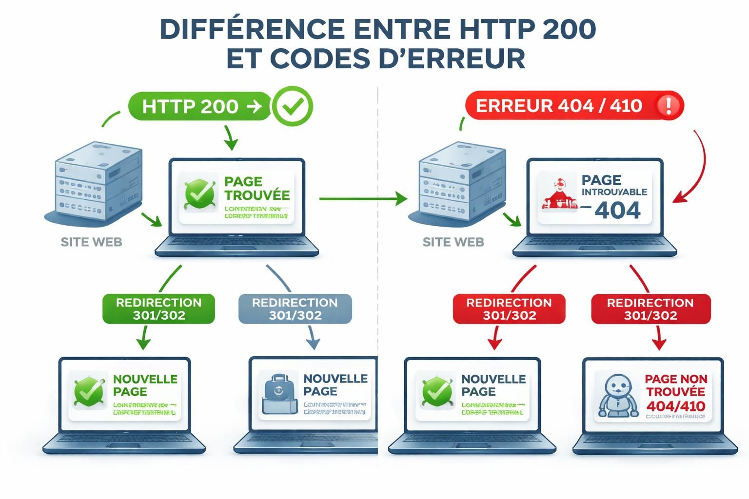 d&eacute;couvrez ce qu'est un "soft 404", pourquoi il peut nuire &agrave; votre r&eacute;f&eacute;rencement, et apprenez les meilleures pratiques pour l'&eacute;viter efficacement.