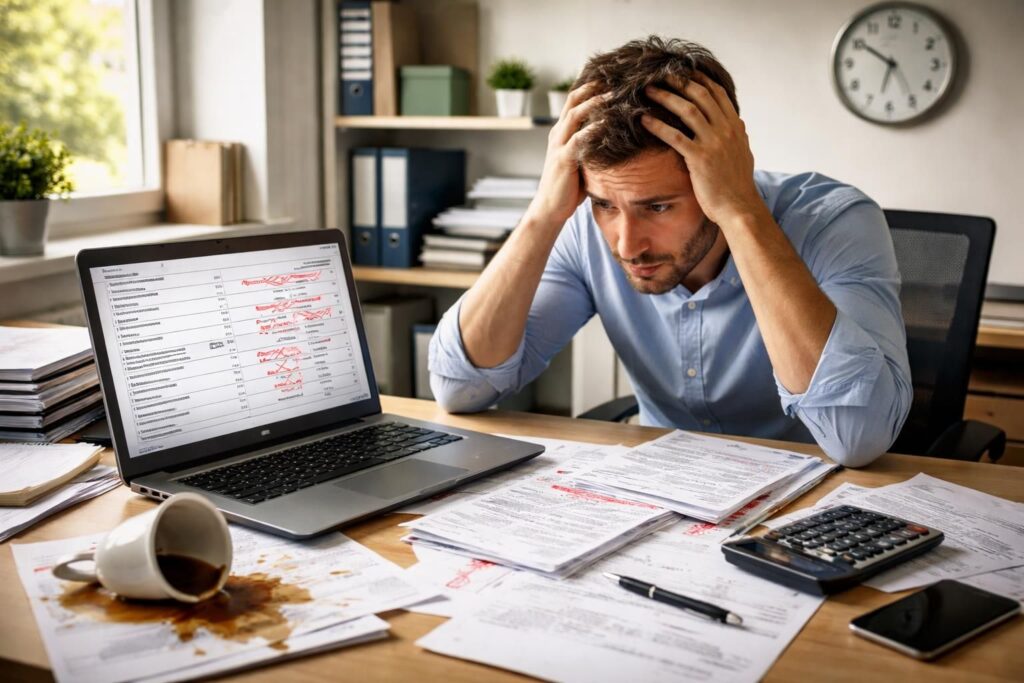 découvrez les erreurs de facturation fréquentes en micro-entreprise qui peuvent entraîner des coûts importants et apprenez à les éviter pour sécuriser votre activité.