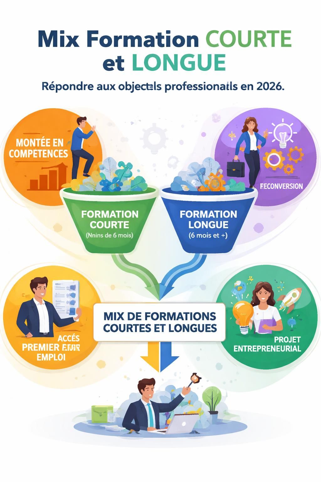 d&eacute;couvrez quel format de formation, courte ou longue, convient le mieux &agrave; vos objectifs professionnels et personnels pour maximiser votre apprentissage.