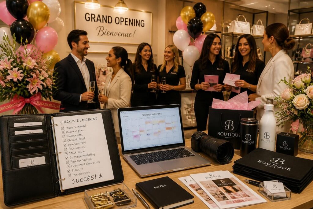découvrez notre checklist complète pour réussir l'inauguration de votre boutique et assurer un lancement parfait, étape par étape.