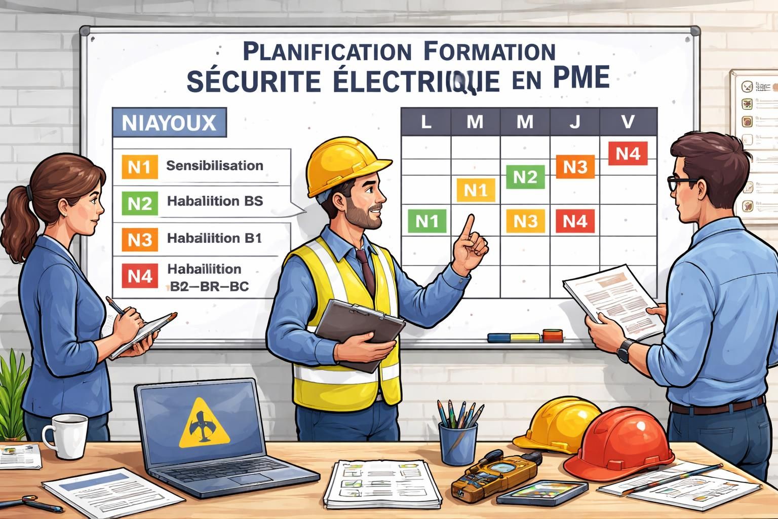 découvrez qui doit suivre une formation en sécurité électrique et à quel moment elle est nécessaire pour garantir un environnement de travail sûr.